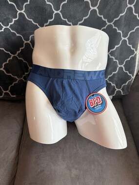 Andrew Christian CoolFlex Modal Active Thong w/ Show-It Heather Grey Size Large